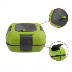 PINNACLE Paloma Set Of Two Green Plastic Lunch Boxes | 20 Oz Bottle | Insulated Bag | CLEARANCE Camp Cookware