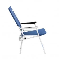 NISUS Folding Blue Steel Armchair For Camping, Outdoor, Picnic FISHING CHAIRS