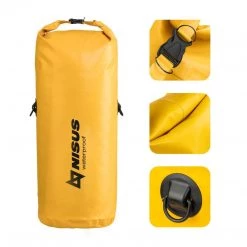 NISUS 70 L Waterproof Large Dry Bag, Yellow/Blue/Khaki Dry Bags