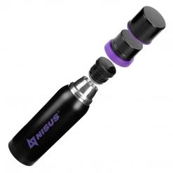 NISUS Compact Stainless Steel Water Flask, Wolf Print, 33 Oz Water Flasks