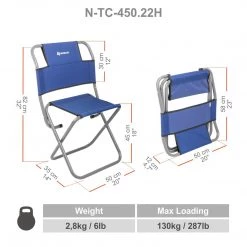 NISUS Lightweight Folding Camping Chair For Outdoor And Picnic FISHING CHAIRS