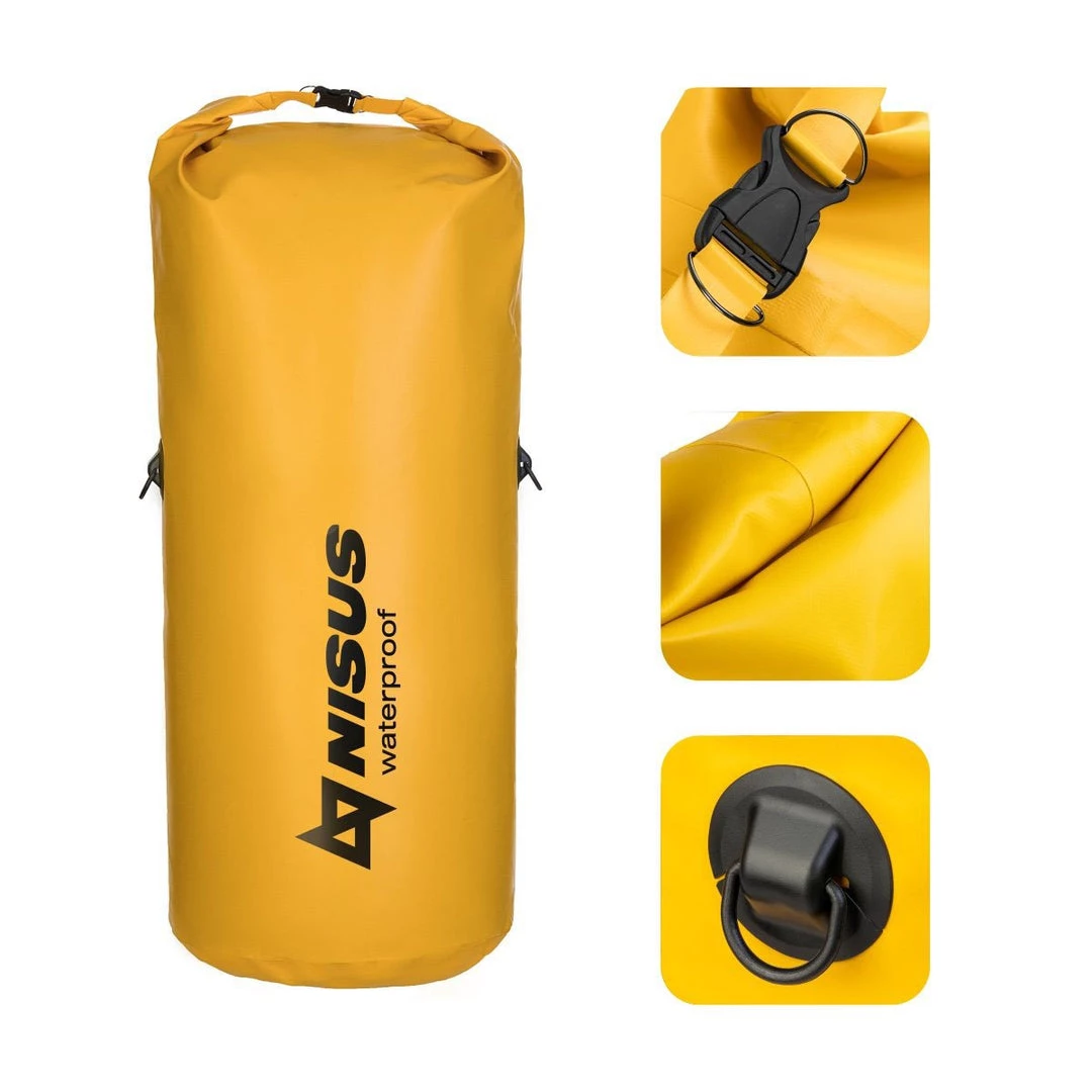 NISUS 160 L Waterproof Extra Large Dry Bag, Blue/Yellow 11 NISUS 160 L Waterproof Extra Large Dry Bag, Blue/Yellow