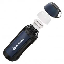 NISUS Vacuum Insulated Thermo Bottle | Stainless Steel | Beer, Coffee Or Tea | Built-in Cup Cover | 64 Oz Water Flasks