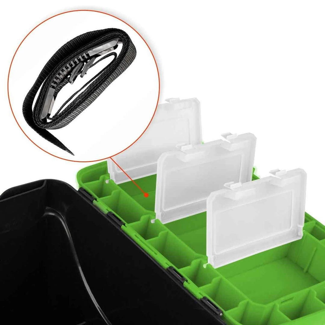 NISUS FishBox 10 Liter SeatBox For Ice Fishing Tackle And Gear Ice Fish Boxes & Bait Bucket 13 NISUS FishBox 10 Liter SeatBox For Ice Fishing Tackle And Gear Ice Fish Boxes & Bait Bucket