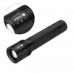 NISUS High-Powered LED Handheld Flashlight With Zoom Flashlights
