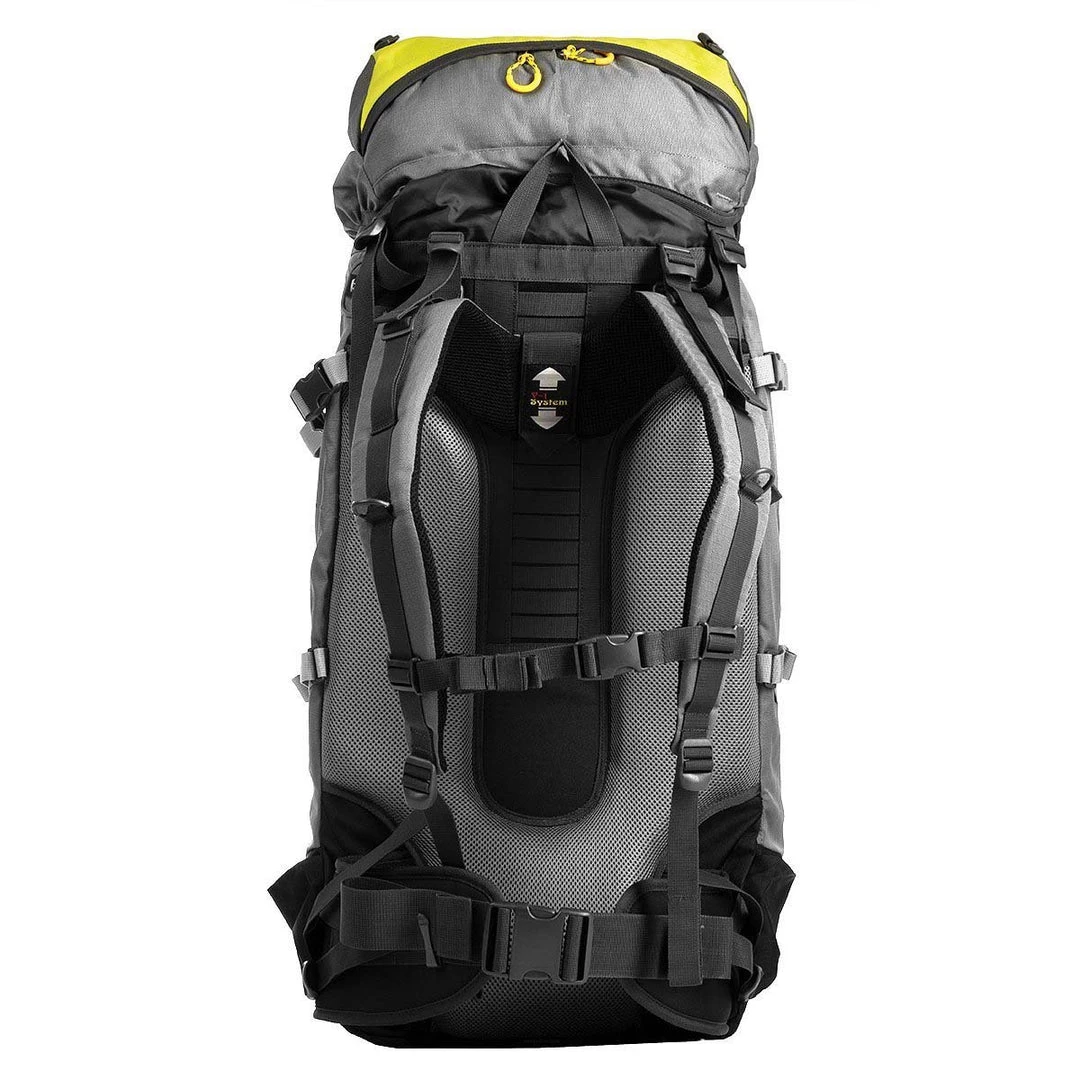 NISUS TRAVEL Extra Large Multi-Day Waterproof Framed Mountain Backpack With Rain Cover, 120L Backpacks 4 NISUS TRAVEL Extra Large Multi-Day Waterproof Framed Mountain Backpack With Rain Cover, 120L Backpacks