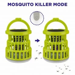 NISUS Lanterns Portable Mosquito Killer Lantern, USB Rechargeable Tent Lighting