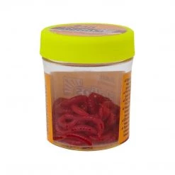 HELIOS Soft Bait Lure Artificial Lure Red Maggot 1.5 Oz