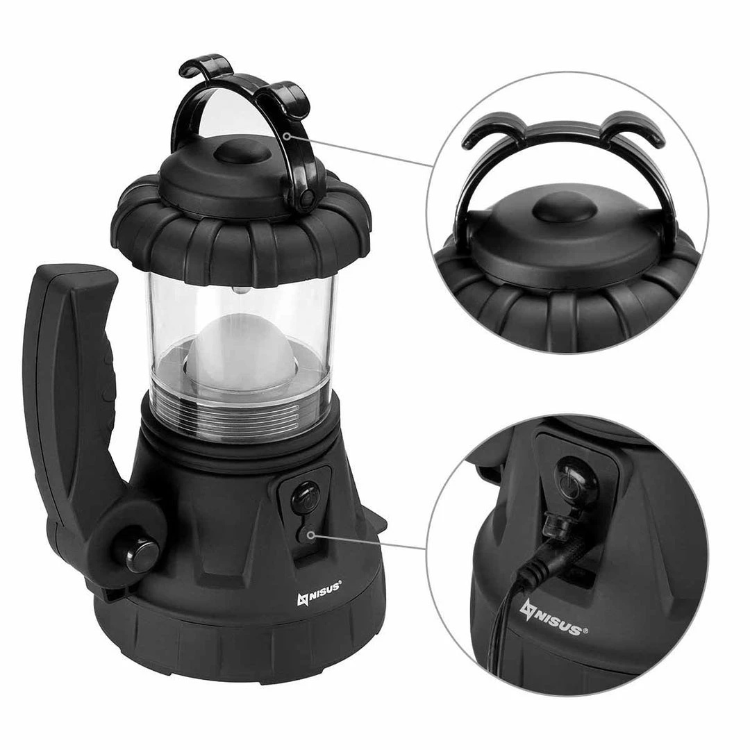 NISUS Rechargeable Camping Lantern And Spotlight Lanterns 6 NISUS Rechargeable Camping Lantern And Spotlight Lanterns