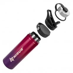 NISUS Water Bottles Stainless Steel Water Bottle With 3 Lid Types, 18 Oz, Double Colored | CLEARANCE 17 NISUS Water Bottles Stainless Steel Water Bottle With 3 Lid Types, 18 Oz, Double Colored | CLEARANCE