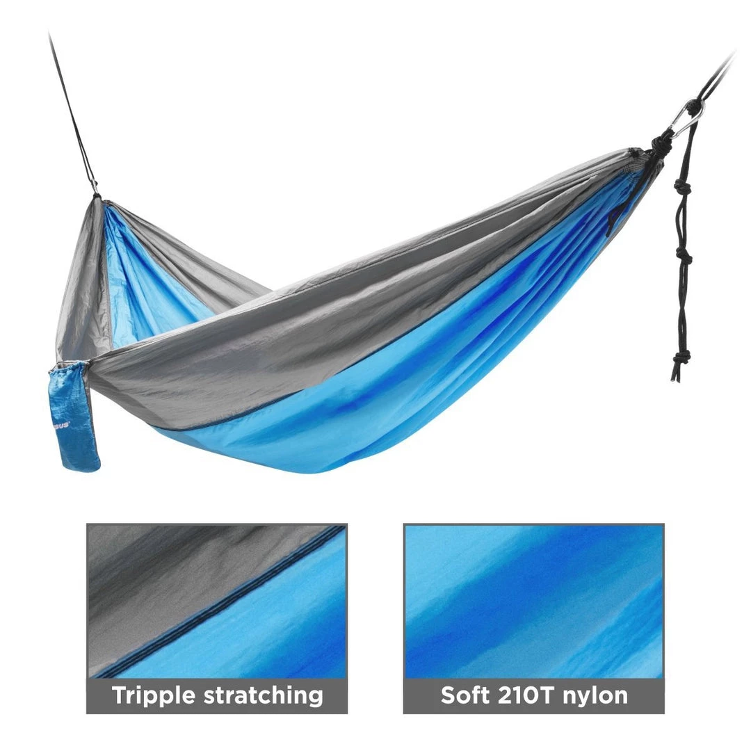 NISUS Sleeping Pads & Hammocks Large Nylon Hammock With Straps 5 NISUS Sleeping Pads & Hammocks Large Nylon Hammock With Straps