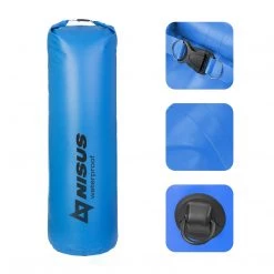 NISUS Dry Bags 90L Waterproof Bag, Large Dry Bag Yellow/Blue/Khaki