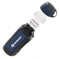 NISUS Blue Large Insulated Water Flask With Handle, 47 Oz Water Flasks