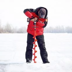 TONAR BURAN Professional Ice Fishing Auger With Cordless Drill Adapter