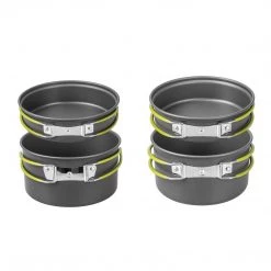 CAMPSOR Camp Cookware Outdoor Cooking Set For Camping, Compact Cookware