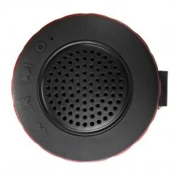 HELIOS Water Bottles Insulated Water Bottle With Bluetooth Speaker, Red, 15 Oz