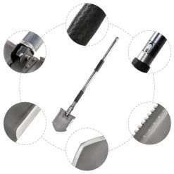 HELIOS Shovels Multifunctional Portable 38-inch Folding Survival Shovel For Camping 15 HELIOS Shovels Multifunctional Portable 38-inch Folding Survival Shovel For Camping