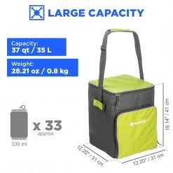 NISUS Beach Soft Sided Cooler Bag, Various Sizes