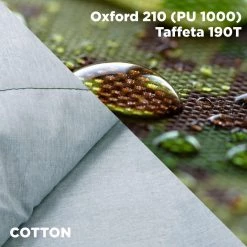 NISUS TRAVEL EXTREME 220/70/200 Compact Lightweight Waterproof Synthetic Cotton Lined Camping Sleeping Bag