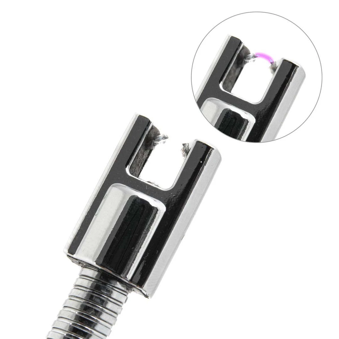 HELIOS USB Rechargeable Wind-Resistant BBQ Long Neck Electric Arc Lighter 6 HELIOS USB Rechargeable Wind-Resistant BBQ Long Neck Electric Arc Lighter