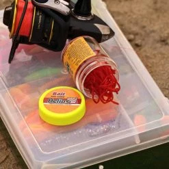 HELIOS Soft Bait Lure Artificial Lure Blood Worm 1.5 Oz