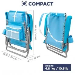 NISUS Premium Backpack Beach Chair With Cooler Bag Backpack Chairs