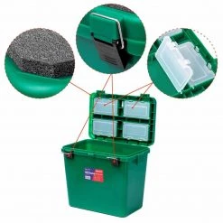 NISUS Ice Fishing Bucket Type Box With Seat, 5 Gal 22 NISUS Ice Fishing Bucket Type Box With Seat, 5 Gal