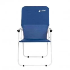 NISUS Folding Blue Steel Armchair For Camping, Outdoor, Picnic FISHING CHAIRS