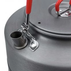CAMPSOR Compact Outdoor Anodized Aluminum Kettle For Camping With Windscreen Bottom 9 CAMPSOR Compact Outdoor Anodized Aluminum Kettle For Camping With Windscreen Bottom