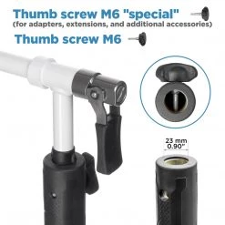 NISUS Ice Augers & Bits ICEBERG Premium Ice Auger With Cordless Drill Adapter - 6 Inch Diameter 11 NISUS Ice Augers & Bits ICEBERG Premium Ice Auger With Cordless Drill Adapter - 6 Inch Diameter