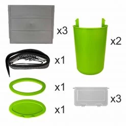 NISUS FishBox 10 Liter SeatBox For Ice Fishing Tackle And Gear Ice Fish Boxes & Bait Bucket 25 NISUS FishBox 10 Liter SeatBox For Ice Fishing Tackle And Gear Ice Fish Boxes & Bait Bucket