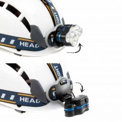 NISUS Headlamps LED Rechargeable Water-resistant Headlamp, Red And White Light