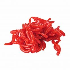 HELIOS Soft Bait Lure Artificial Lure Red Maggot 1.5 Oz 10 HELIOS Soft Bait Lure Artificial Lure Red Maggot 1.5 Oz