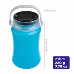 NISUS Solar Collapsible Lantern, Outdoor USB Rechargeable Lantern
