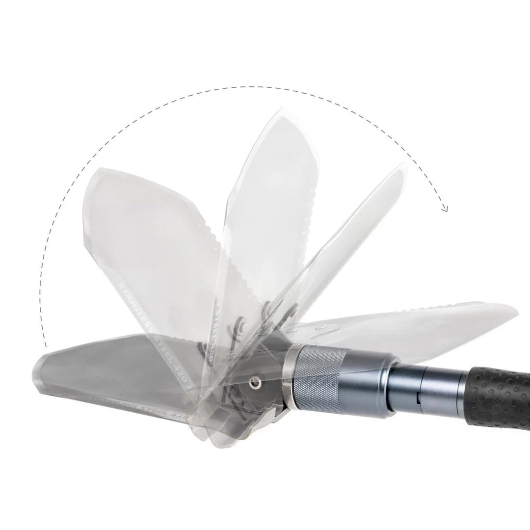 HELIOS Shovels Multifunctional Portable 38-inch Folding Survival Shovel For Camping 8 HELIOS Shovels Multifunctional Portable 38-inch Folding Survival Shovel For Camping