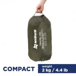 NISUS TRAVEL 220/90/400 Large Size Lightweight Synthetic Cotton Lined Camping Sleeping Bag Sleeping Bags