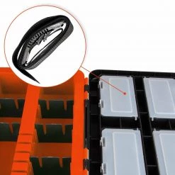 NISUS FishBox Large 5 Gal Box For Ice Fishing, 2 Compartments 33 NISUS FishBox Large 5 Gal Box For Ice Fishing, 2 Compartments