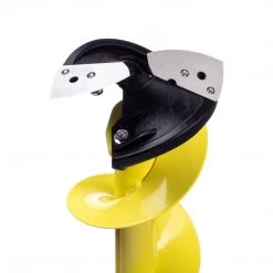 NISUS ICEBERG Premium Ice Auger With Cordless Drill Adapter And 2 Sets Of Blades, Blue For Slush Ice, Red For Regular Ice - COMPOSITE HEAD (5 Foot Drilling Depth) Ice Augers & Bits