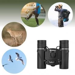 NISUS 8x22 Compact Lightweight Binocular For Backpacking