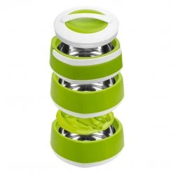 PINNACLE Phoenix Set Of 3 Green Stackable Plastic Lunch Boxes | 61 Oz | Stainless Steel Insulation | Food Storage Containers | CLEARANCE 12 PINNACLE Phoenix Set Of 3 Green Stackable Plastic Lunch Boxes | 61 Oz | Stainless Steel Insulation | Food Storage Containers | CLEARANCE