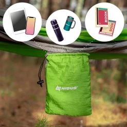 NISUS Sleeping Pads & Hammocks Large Nylon Hammock With Straps 27 NISUS Sleeping Pads & Hammocks Large Nylon Hammock With Straps