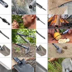 HELIOS Shovels Multifunctional 29-inch Folding Shovel For Camping 15 HELIOS Shovels Multifunctional 29-inch Folding Shovel For Camping