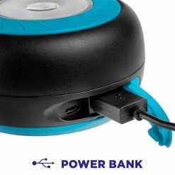 NISUS Lanterns Solar Rechargeable Collapsible LED Lantern With Power Bank