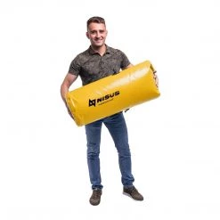 NISUS 70 L Waterproof Large Dry Bag, Yellow/Blue/Khaki Dry Bags
