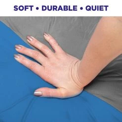 NISUS 2-inch Self Inflating Camping Sleeping Pad, Blue And Gray