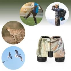 NISUS Binoculars 12x25 Large Hunting Compact Camo Binocular