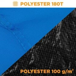 NISUS 2 Person Easy Up Beach Tent Sun Shade Shelter UPF 50+ Beach Tents & Shelters