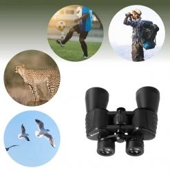 NISUS 10x50 Multifunctional Camping Black Binocular With Travel Case