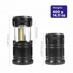 NISUS Camping Lantern With Power Bank, Wireless Charge Lanterns