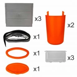 NISUS FishBox 10 Liter SeatBox For Ice Fishing Tackle And Gear Ice Fish Boxes & Bait Bucket 19 NISUS FishBox 10 Liter SeatBox For Ice Fishing Tackle And Gear Ice Fish Boxes & Bait Bucket